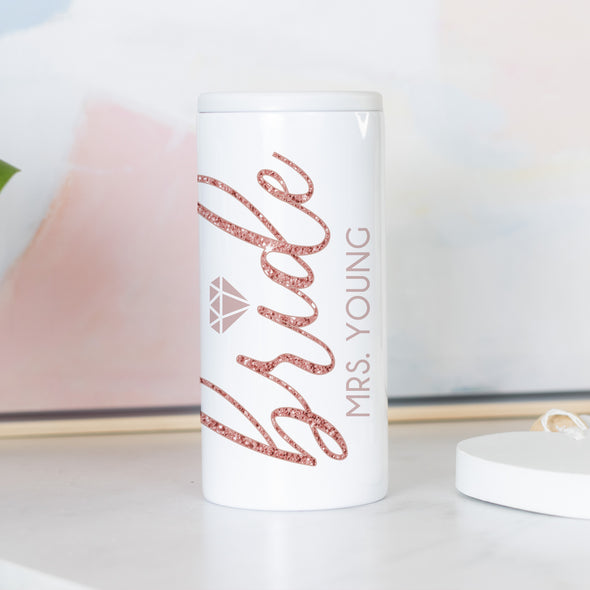 Bride Slim Can Cooler