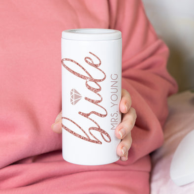 Bride Slim Can Cooler