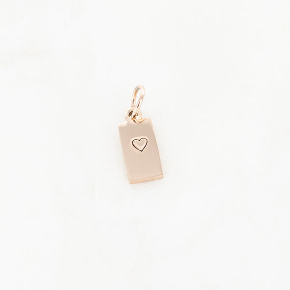 Hand Stamped Tag Charm