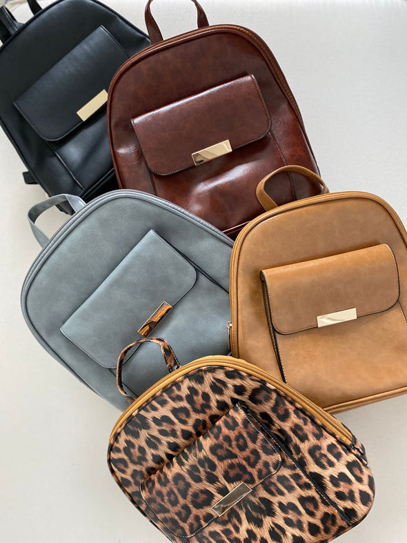 Brooke Backpack - Leopard