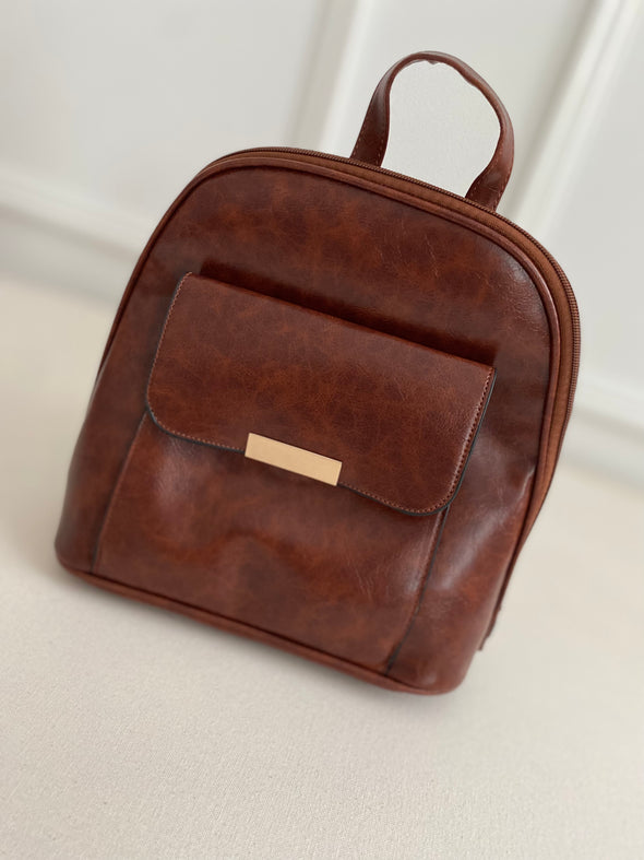 Brooke Backpack - Brown