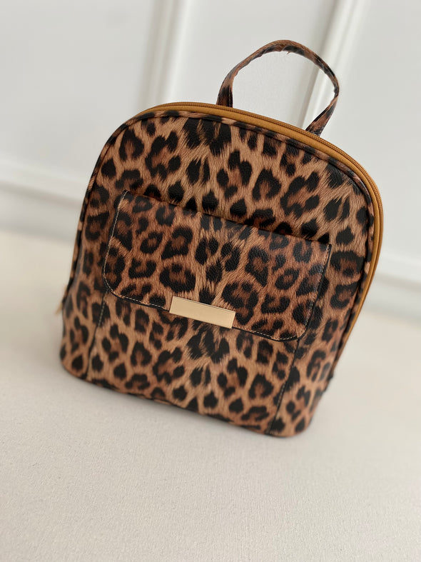 Brooke Backpack - Leopard