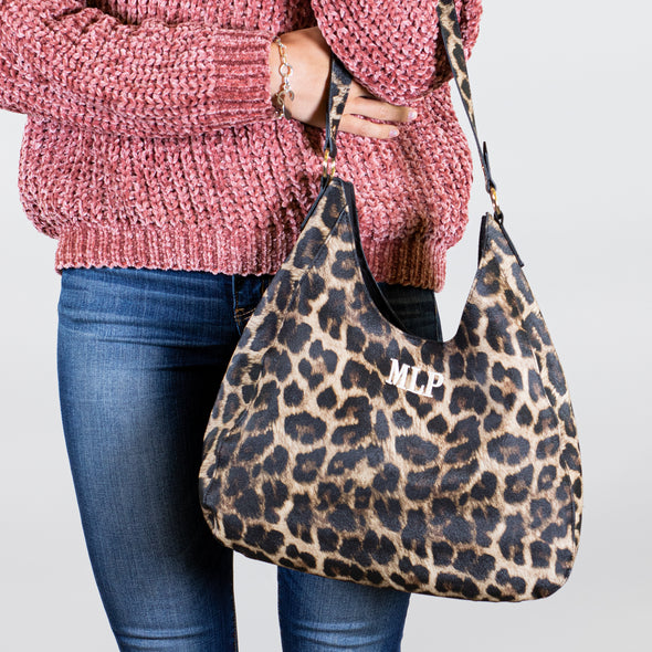 Leopard Hobo Bag