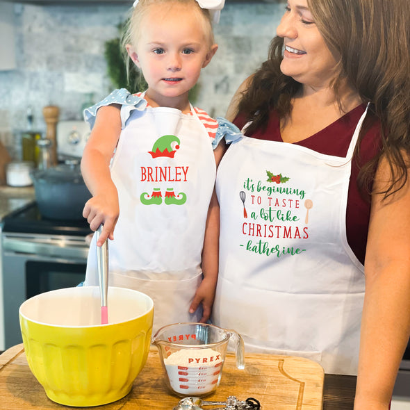 Tastes Like Christmas Adult Apron