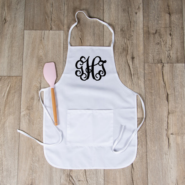 Adult Monogrammed Apron