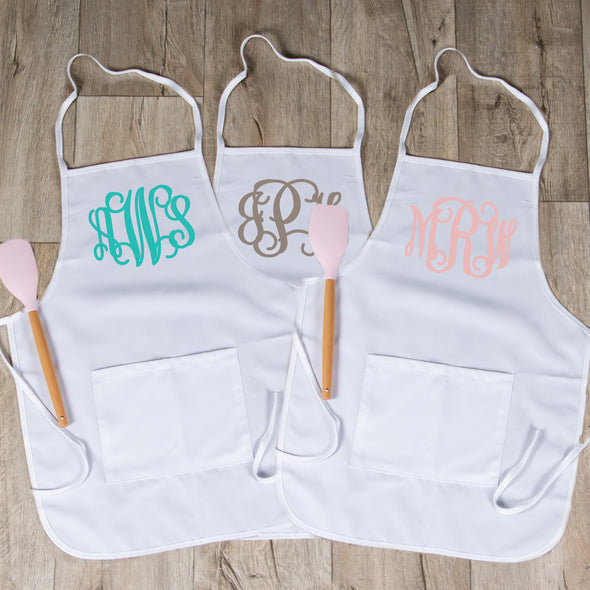 Adult Monogrammed Apron