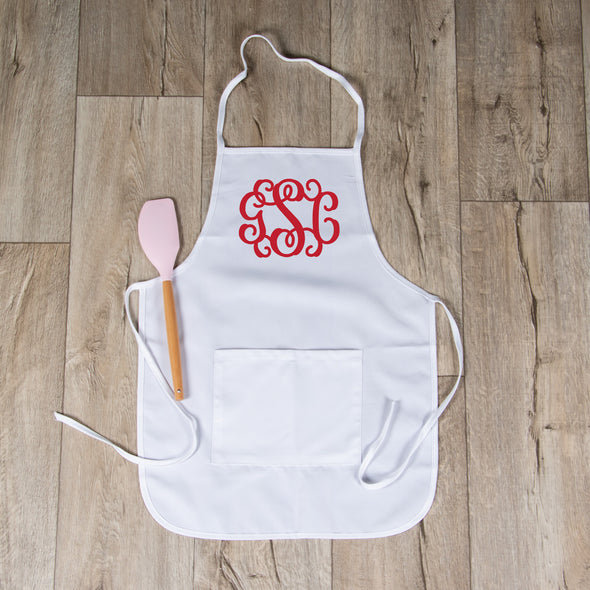 Adult Monogrammed Apron