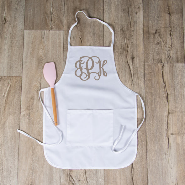 Adult Monogrammed Apron