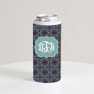 Mosaic Slim Can Cooler