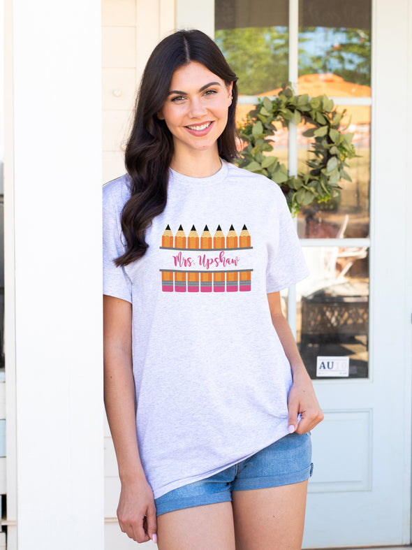 Pencil Teacher Tee