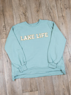 Varsity Letter Sweatshirt - Green