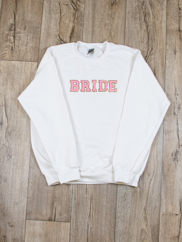 Varsity Letter Sweatshirt - White